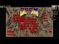 Doom 2 Map 01 Successful Stream (Full Length)