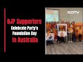 BJP Foundation Day | BJP Supporters Celebrate Party's Foundation Day In Australia