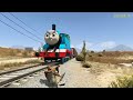 GTA 5 THOMAS TRAIN VS GTA SAN ANDREAS THOMAS TRAIN VS BEAMNG THOMAS TRAIN - WHICH IS BEST?