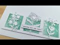 Not Just for Full Panels! Using Embossing Folders in Clean and Simple Card Making [2024/50]