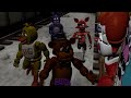 [SFM/FNAF] Madagascar 3 Train scene but with FNAF Characters