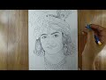 Krishna Janmashtami Drawing, Sumedh mudgalkar as Krishna Drawing, Step By Step Part 1