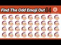 Find the odd emoji out :Can You Find the Odd Emoji?ll Lahori quiz