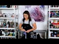 WOW! I Can't Believe Left Over Paints Made This Gorgeous Acrylic Painting! - Acrylic Pouring