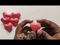 Origami easy 3D heart / Inflatable heart / fingers360