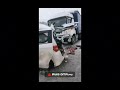 Honda Freed crash into KAMAZ in Russia