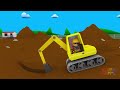 Construction Vehicles At Carl’s Car Wash | Cartoon For Kids