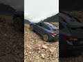 Subaru Crosstrek on the Rocks.