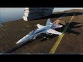 DCS: landing and taking off with a Hornet from the argentinian carrier Veinticinco de Mayo