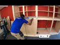 Easy DIY Garage shelving/Cabinet - #Garage Upgrade