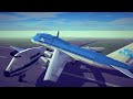 Real Airplane Disasters and Mid-Air Collisions #2 | Besiege