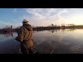 LARGEMOUTH BASS in Massachusetts mid December. Still catching em!