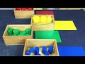 Montessori - The Knobless Cylinders