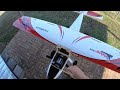 E-Flite Turbo Timber SWS 2.0 field setup and maiden flight