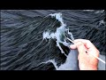 North Sea wave painting process