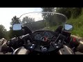 Kawasaki ZZR 600 onboard