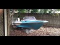 how to remove a boat from the trailer without jacking or lifting part 2