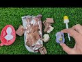 ASMR LOLLIPOP ICE CREAM Unpacking Kinder BIG Surprise eggs AND Lollipops Chocolate Sweets