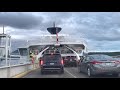 Boarding BC Ferry From Swartz Bay To Tsawwassen Terminal