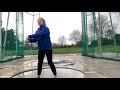 Learn Hammer turns for beginners - Introduction to Hammer Throwing Technique