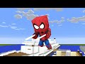 Monster School : Baby Zombie Becomes Spiderman - Minecraft Animation