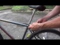 Removing Stuck Aluminum Seatpost From Steel Bike Frame