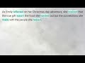 English Short Story 🍀| Generous Christmas | Graded Reader English Level 4 | Bedtime stories