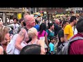 Chanting Hare Krishna at Times Square June 2024