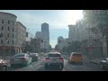 Driving Los Angeles 8K HDR Dolby Vision - Downtown LA to Santa Monica (Los Santos) Part II