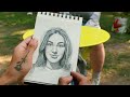 Sketched & Interviewed a Total Stranger in the Park #3 !
