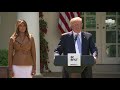 First Lady Melania Trump's Initiative Launch