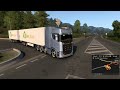 ETS 2 - Double Container Transport SCANIA Truck || Euro Truck Simulator 2 - 4K Gameplay
