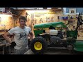 Homemade DOUBLE GX200cc Engine on JOHN DEERE Mower !?