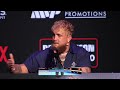 Mike Tyson has chilling words for Jake Paul at NYC press conference