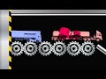 Car & Truck & Bus Race - Colored Stickman Ragdoll Battle