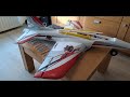 Repair after crash E-flite Habu STS 70mm EDF Smart Jet  #planes #rcplane #rcplanes