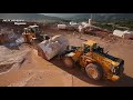 Amazing Fastest Marble Mining Heavy Equipment Machines - Incredible Modern Stone Mining Technology