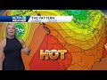 Impact day for heat. Heat wave impacts Northern California all week.