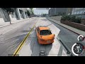 BeamNG Drive Multiplayer - Race Car Police Chase