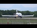 [FullHD] M-STAR Starling Boeing 727-200 landing & takeoff at Geneva/GVA/LSGG