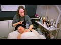 ASMR Sculptural Face Lift and Intraoral Massage @relaxldn (Unintentional ASMR, real person ASMR)