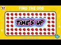Find The odd One Out #11 | HOW GOOD ARE YOUR EYES? Emoji Puzzle Quiz