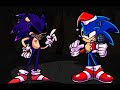 fnf'- you cant run v3 but everyone sings it's sonic exe vs sonic Friday night funkin'