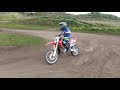 Eli at Abbott MX kids track