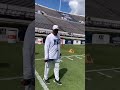 Shilo Sanders makes fun of Deion Sanders Foot at FIRST DAY OF FALL CAMP PRACTICE