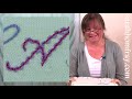 FIVE stitches for embroidered lettering tutorial