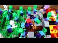 100 Minifigures Simulate APOCALYPSE in LEGO Minecraft...