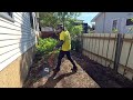 Saving a NEGLECTED yard for a homeowner with POOR HEALTH!