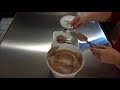 Homemade chocolate ice cream, without ice cream machine