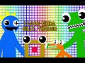 Cube Series Rainbow Friends (Geometry Dash Animation)